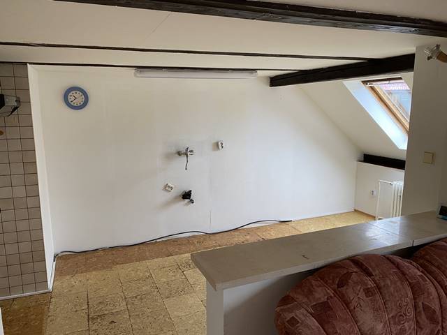 Obývací pokoj + kuchyně.